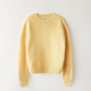 Nothing Written Yellow Sweater